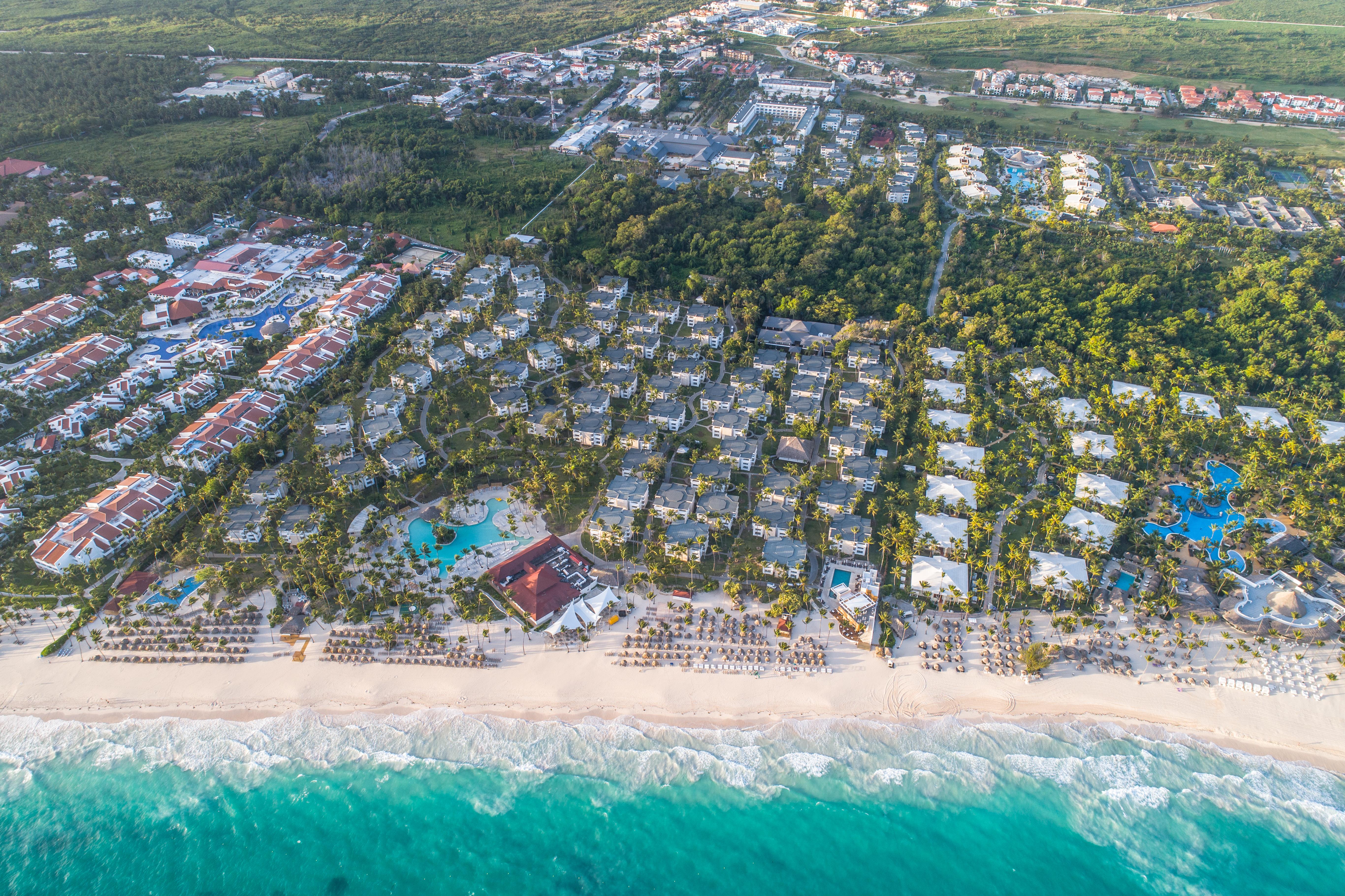 Grand Bavaro Princess All Suites Resort, Spa&Casino Esterno foto Aerial view of the resort