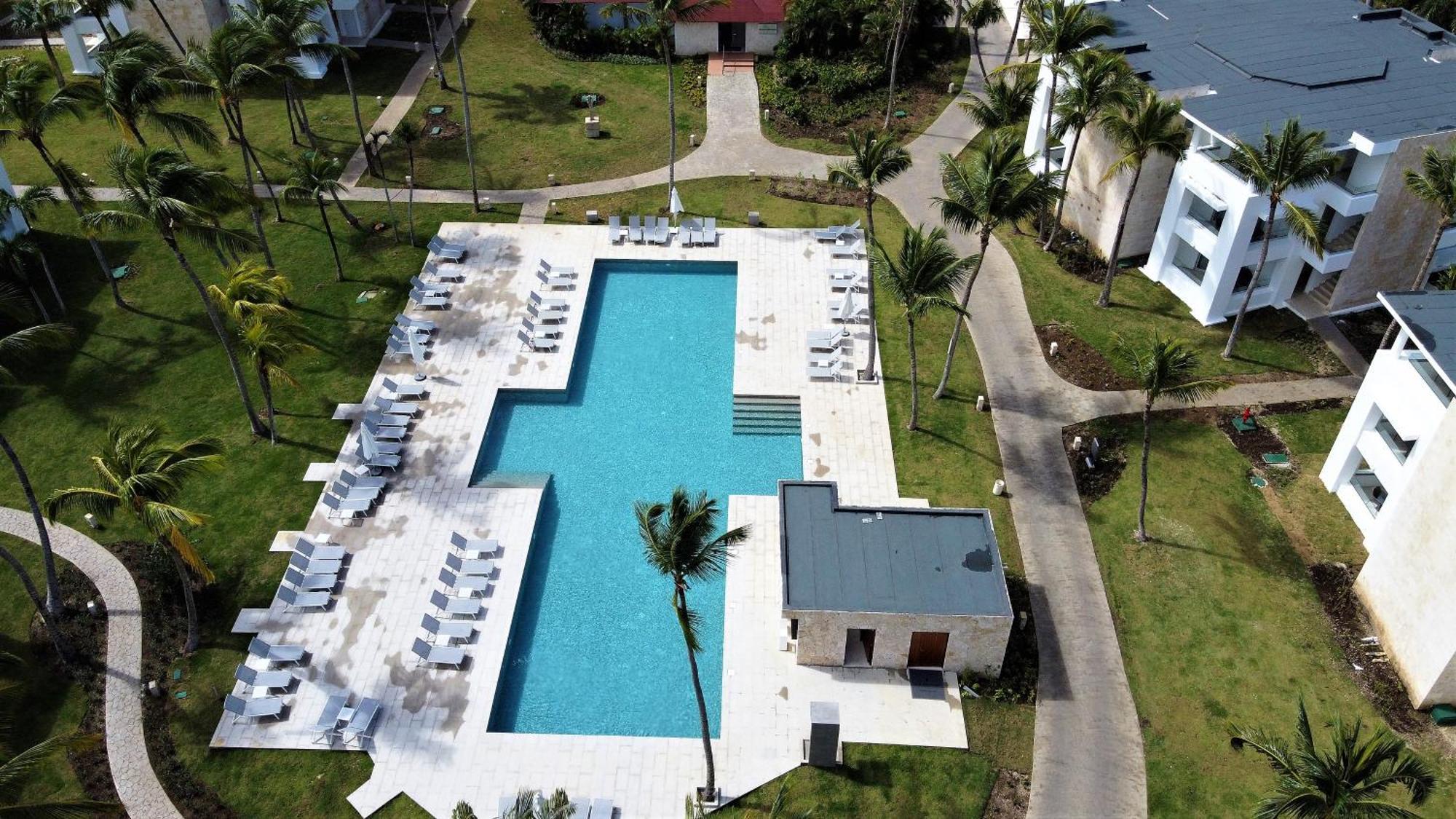 Grand Bavaro Princess All Suites Resort, Spa&Casino Esterno foto Aerial view of the resort